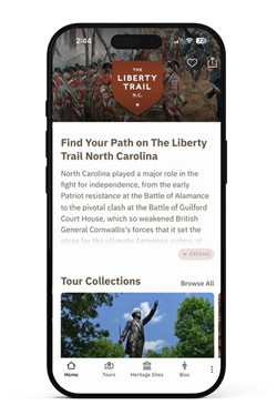 The Liberty Trail North Carolina App