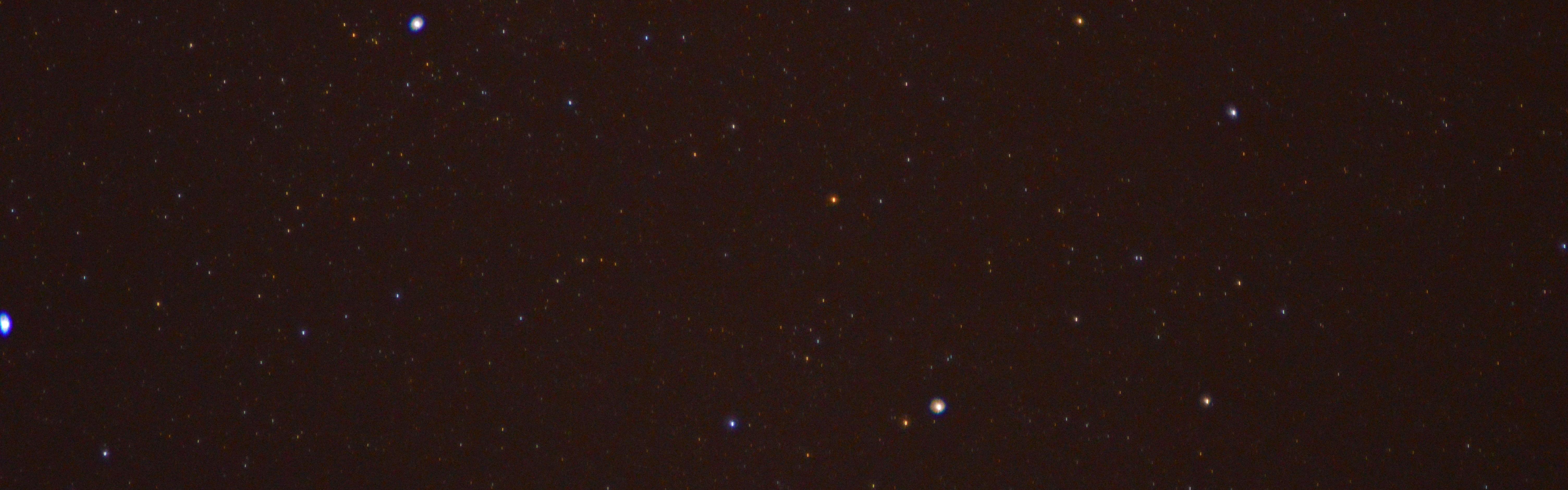 Stars in dark sky