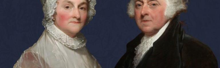 Painting of Abigal and John Adams