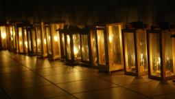 Line of lanterns