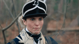 Judith Kalaora as Deborah Sampson in period costume