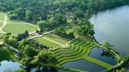 aerial view of Middleton Place