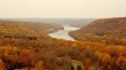 Washington Crossing State Park in the Fall