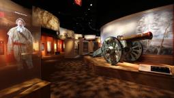 Exhibit at the American Revolution Museum in Yorktown