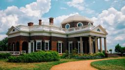 Monticello, the home of Thomas Jefferson, photographed by James Losey