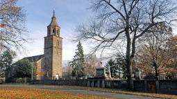 St. Paul's Church in the fall
