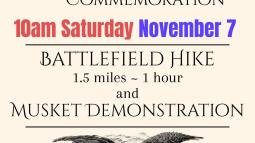 Battlefield hike flyer