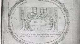 The frontispiece of the New England psalm singer.