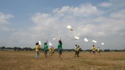 Kids with kites