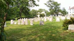 Tombstones in the Friends Meeting House Cemetery, Portsmouth, RI1