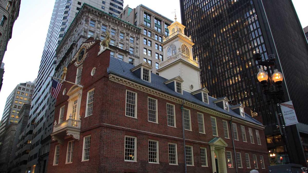 Boston State House History