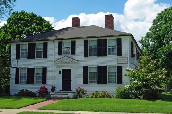 Home of Jonathan Harrington in Lexington, Massachusetts.