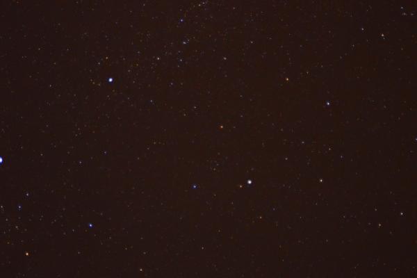Stars in dark sky