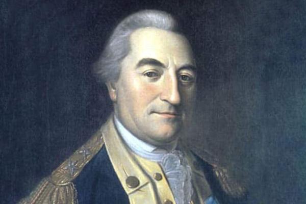 Painted portrait of General Johann de Kalb