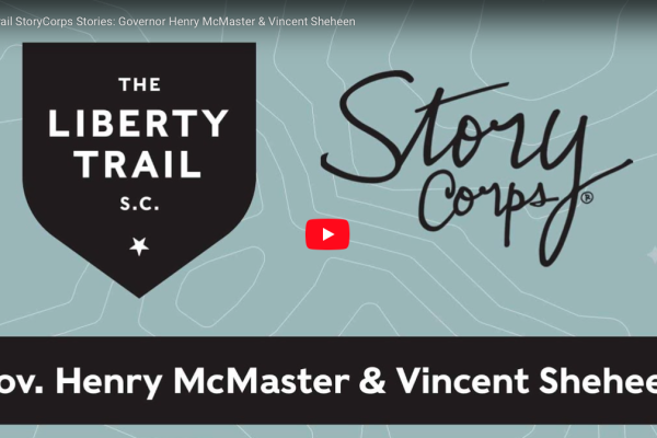 Liberty Trail StoryCrops: Governor Henry McMaster & Vincent Sheen video poster