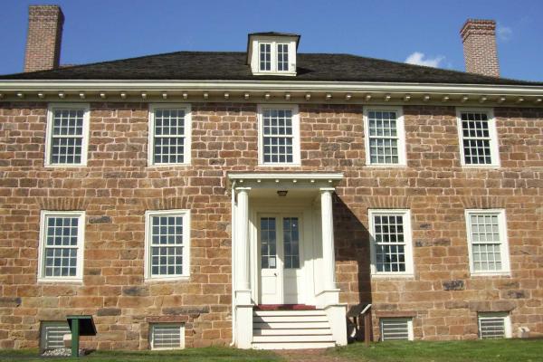The Cornelius Low House in Middlesex County, New Jersey