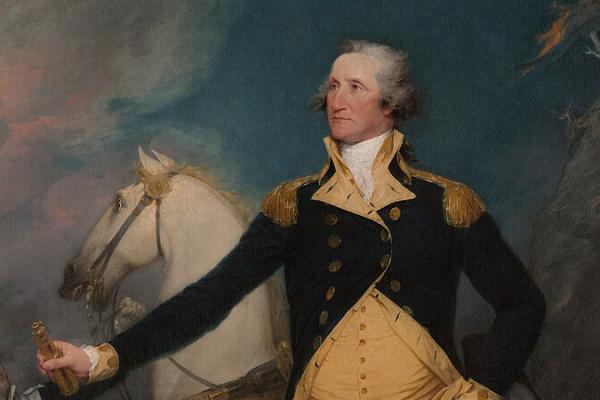 Portrait of George Washington at Trenton