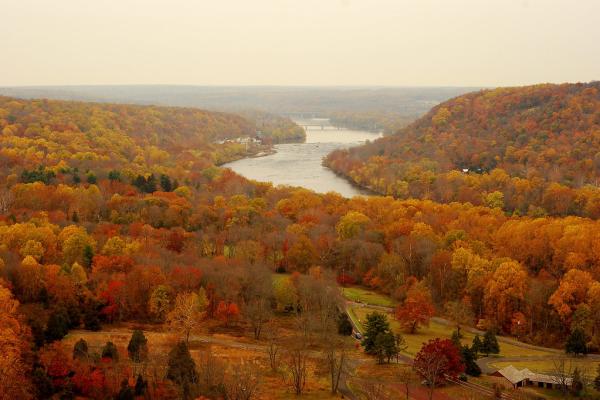 Washington Crossing State Park in the Fall