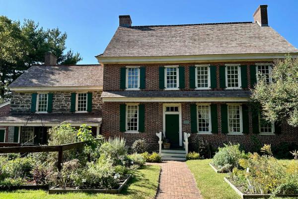 Whitall House, Located next to the Red Bank Battlefield