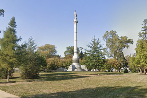 Monmouth Battle Monument in New Jersey
