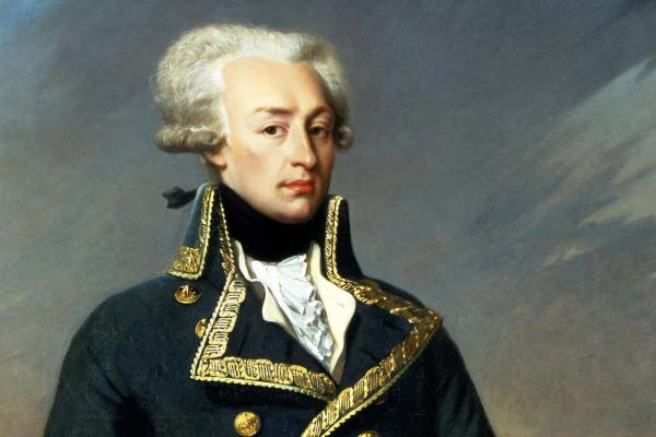 Portrait of Gilbert du Motier, Marquis de Lafayette