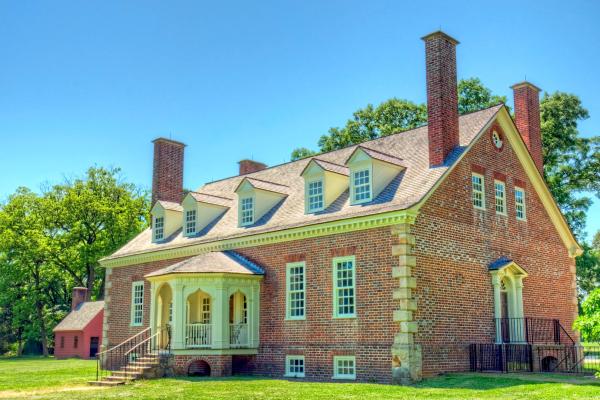 Gunston Hall, the home of George Mason, photographed by Craig Fildes