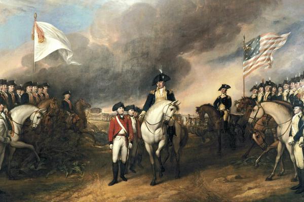 Surrender of Lord Cornwallis by John Trumbull
