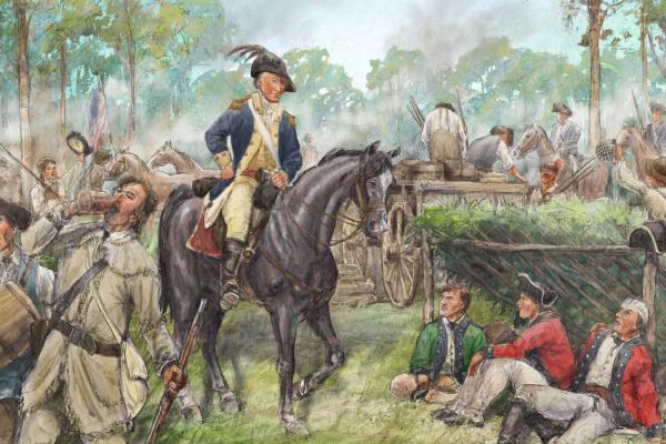 Sumter's Withdrawal from Hanging Rock by Dale Watson