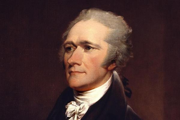 Portrait of Alexander Hamilton by John Trumbull