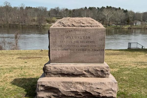 Washington Crossing Monument in PA