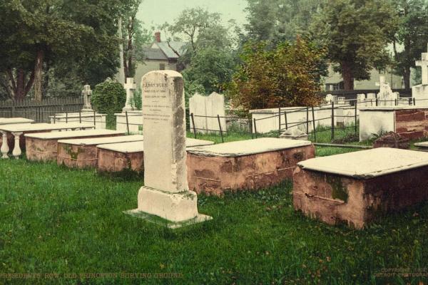Princeton Cemetery Courtesy of the Library of Congress
