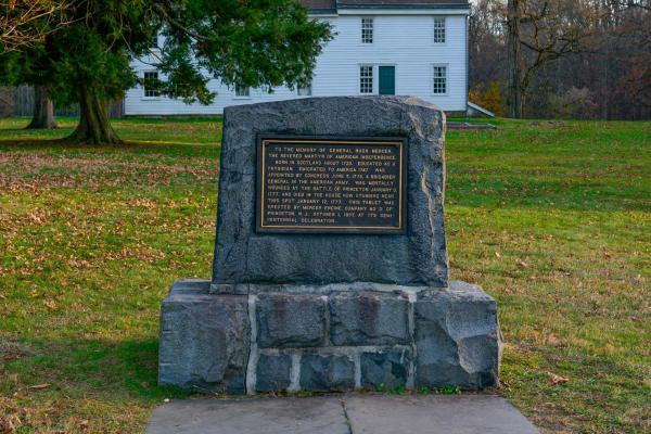 Hugh Mercer Monument on the Princeton Battlefield