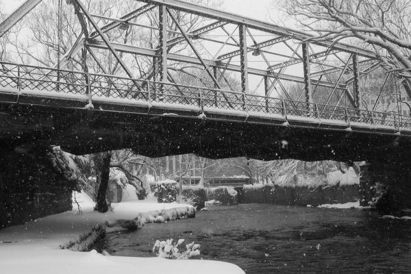 Jackson Street Bridge over Assunpink Creek courtesy of Amanda Seelig