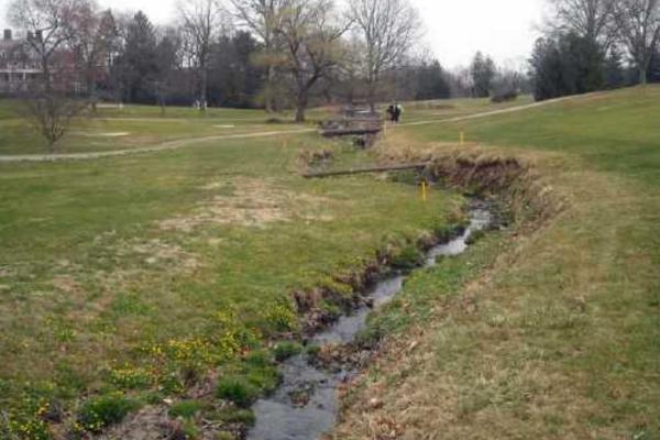Frog Hollow Ravine on Princeton University's Golf Course