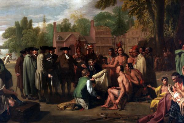 Penn's Treaty with the Indians by Benjamin West