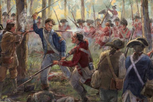 Dixon and the NC Militia hold the line by Dale Watson