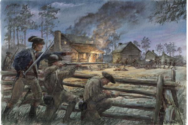 Hobkirk Hill Logtown by Dale Watson