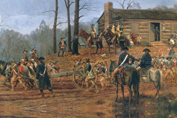 A Painting of the Race to the Dan