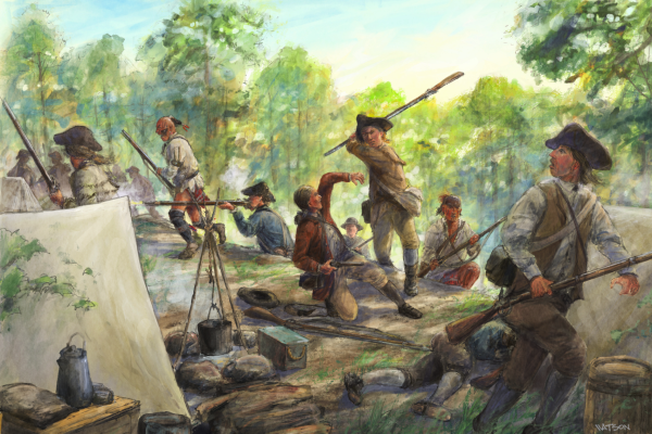 Bryan's Camp at Hanging Rock