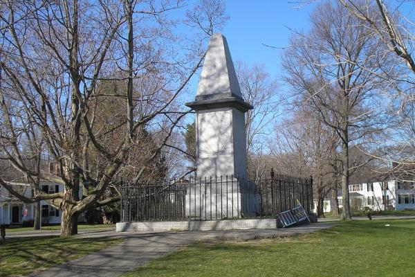 Battle of Lexington Monument Courtesy of Bill Coughlin (Historical Marker Database)
