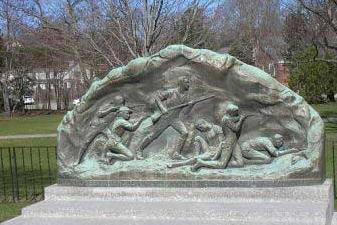 Lexington Minutemen Memorial Courtesy of the Historical Marker Database