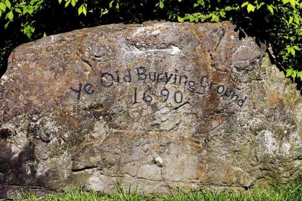 Olde Burying Ground in Lexington, MA