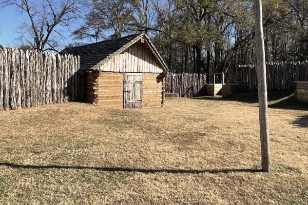 Reconstruction of Williamson's Fort at Ninety Six