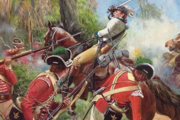 Eutaw Springs by Don Troiani