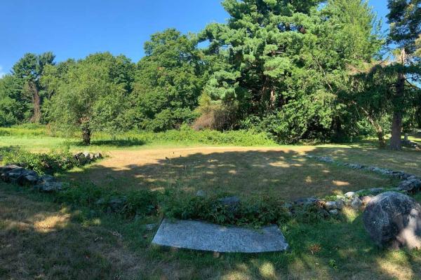 Ebenezer Fiske House Site Courtesy of the NPS