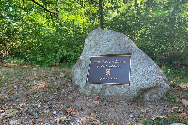 Fiske Hill Grave Marker Courtesy of the NPS