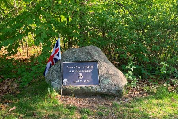 Folly Pond Grave Marker Courtesy of the NPS