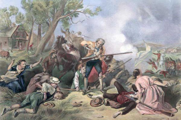 Militia at Lexington & Concord