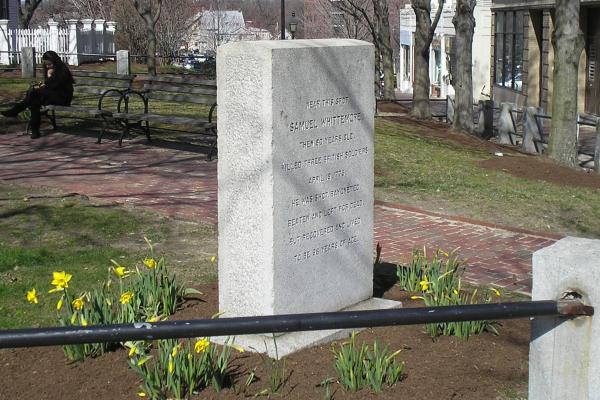 Samuel Whittemore Marker Courtesy of Bill Coughlin (HMDB)