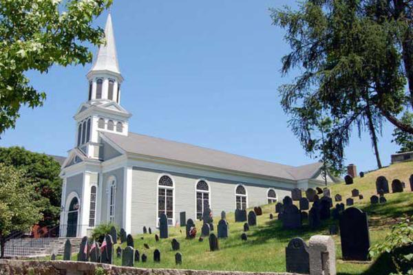 Old Hill Burying Ground by Dan Silva
